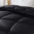 Striped Reversible Box-Quilt Brushed Microfiber Medium Weight Down Alternative Comforter-93662847-16215274