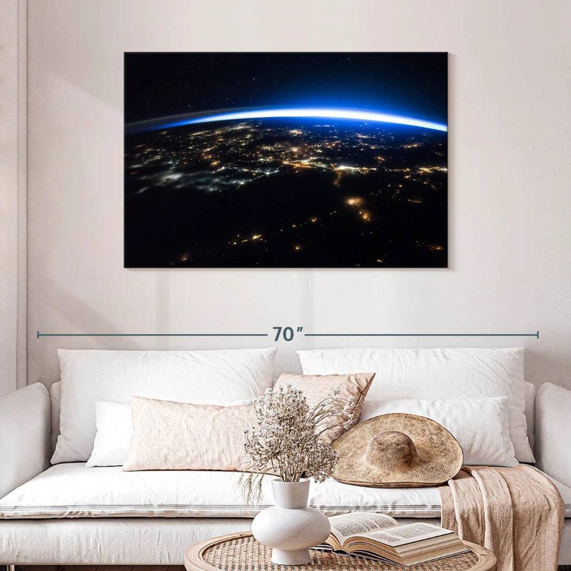Oberle Earth Night Glory, 8" H x 12" W