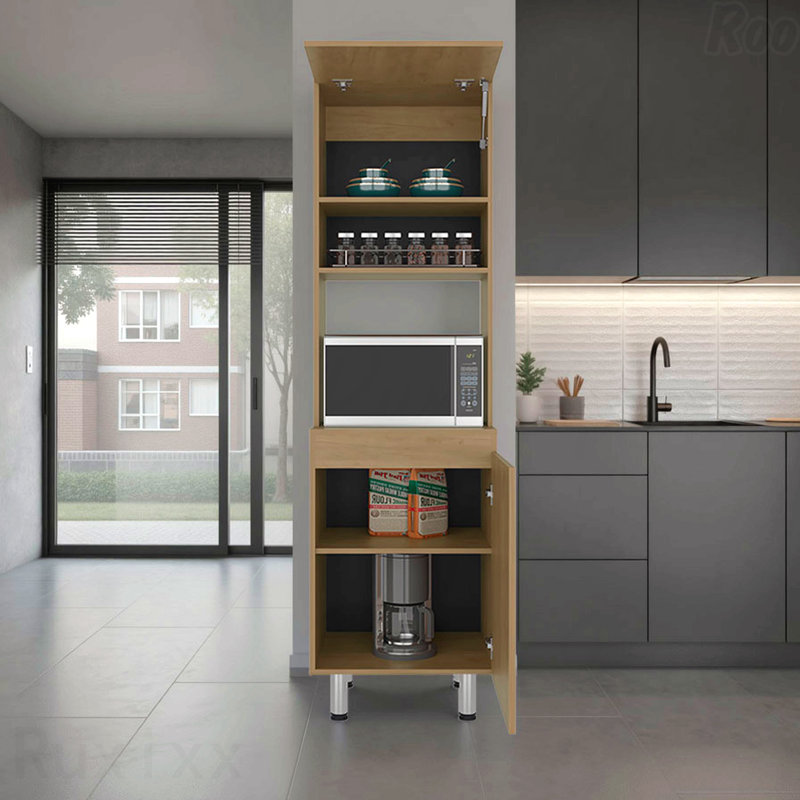 Grande armoire de cuisine autoportante Austin