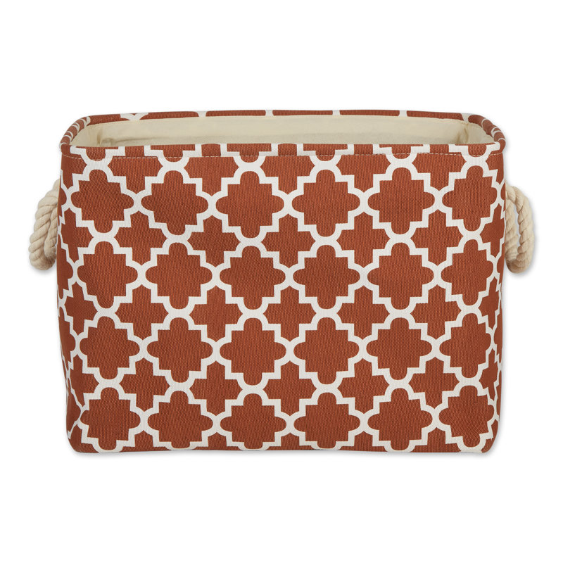 Panier en treillis, Cannelle, H 12 po x l 10 po x P 16 po