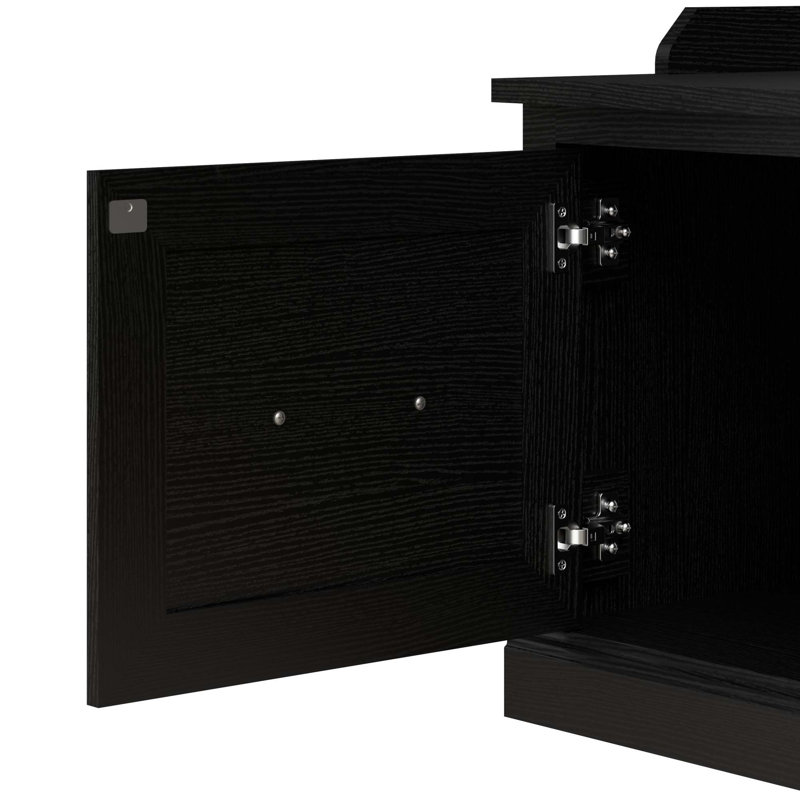 Arulappu Hall Trees with 40W Door Bench, Seat, and New Shoe Benches, Black