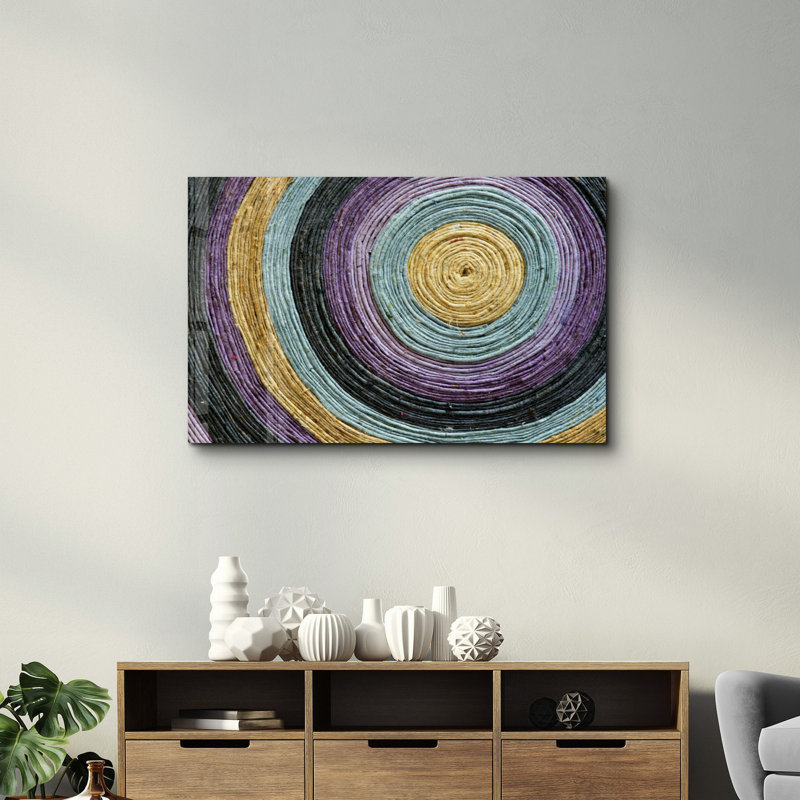 Elegant Tempered Glass Wall Art Painting, 13.8 x 21.7 inches | 100% Tempered Glass, Thickness: 0.16 inches | UV Printed for Vibrant Colors | Perfect for Home Decor, Living Room, & Office Spaces