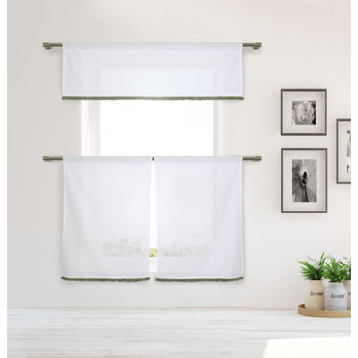 Rideau de cuisine en coton 58 "Thoren