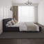 Chenille Upholstered Bed Frame With Headboard-1241537206-1250976318