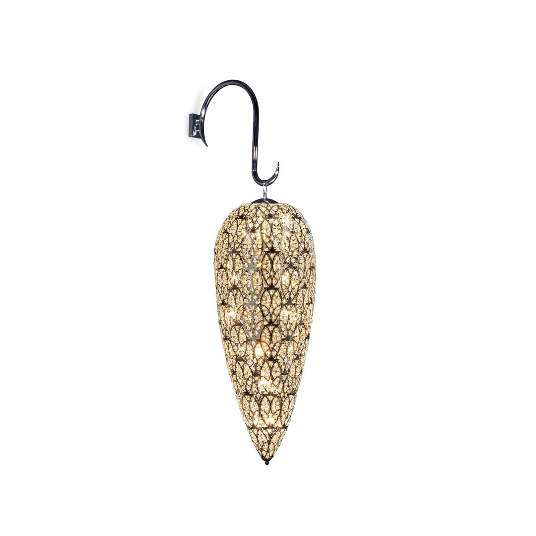 Pichardo 16 - Light LED Hardwired Gold Armed Sconce