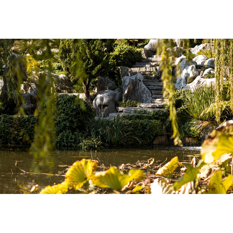 Rocky Park Stairs - Wrapped Canvas Art Prints, 81cm H x 122cm W x 3.8cm D