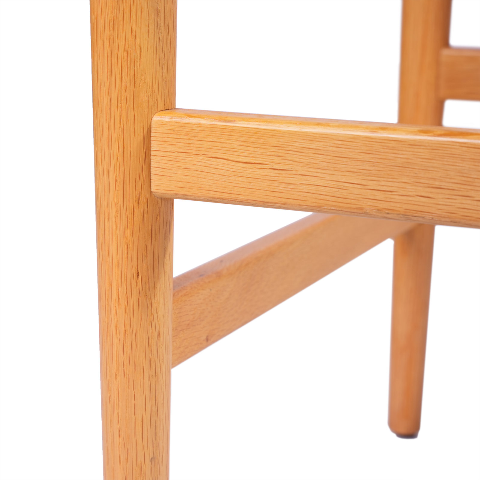 27" Bar Stool, Natural Oak
