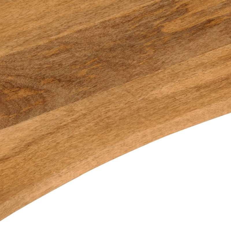 Weissport Solid Wood Table Top, 2.5cm H x 110cm W x 80cm D, Brown