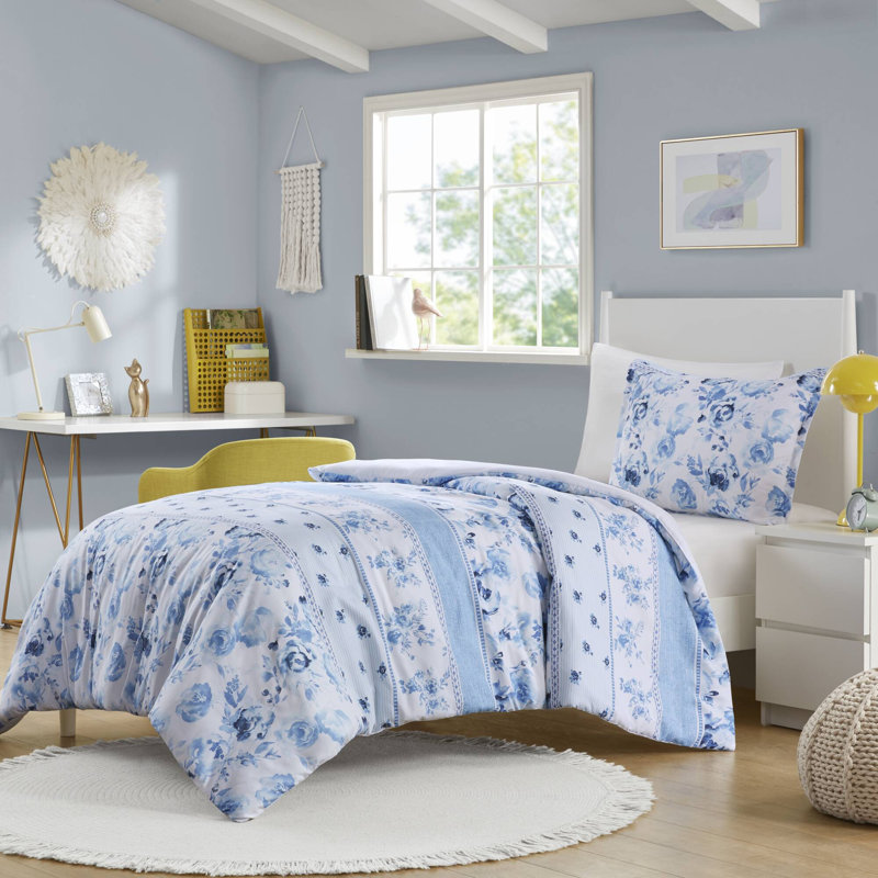 Ensemble de housse de couette Christa, Housse de couette simple / simple TG et 1 taie dé