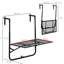 Achel Rectangular Metal Folding Outdoor Balcony Table , 60cm cm W 60cm cm D