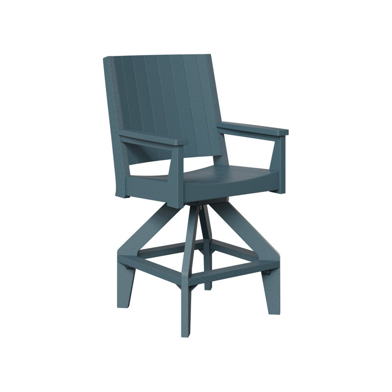 Mayhew Outdoor Bar Stool, Slate