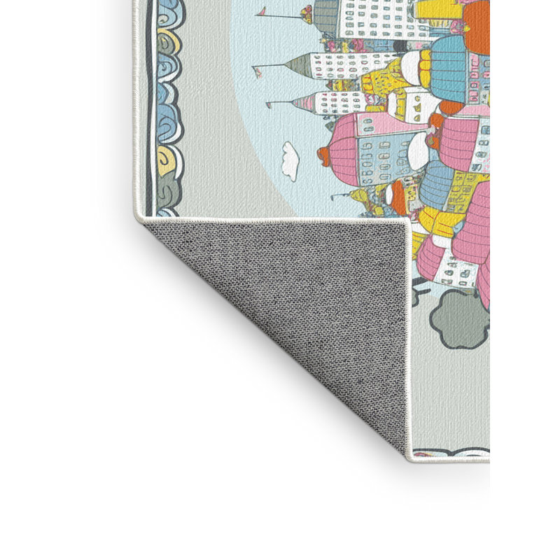 Tapis lavable East Urban Home, Rectangulaire 2 pi x 3 pi