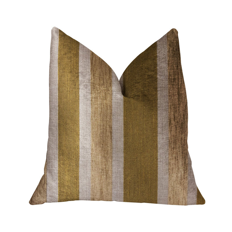 Oreiller de luxe Lines, 20 po x 20 po, Coussin décoratif