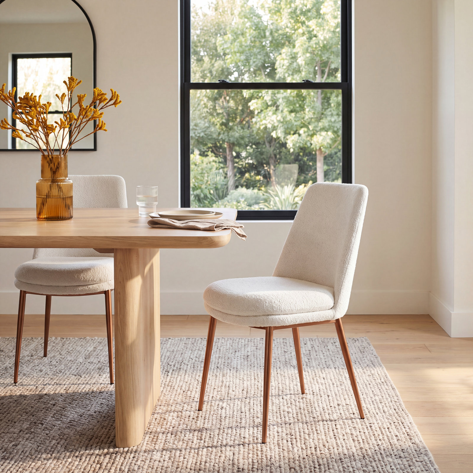 Pindall Linen Dining Chair