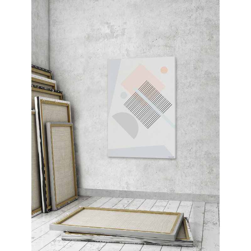 The Sattelite - Wrapped Canvas Painting, 152 cm H x 101 cm W x 3.81 cm D