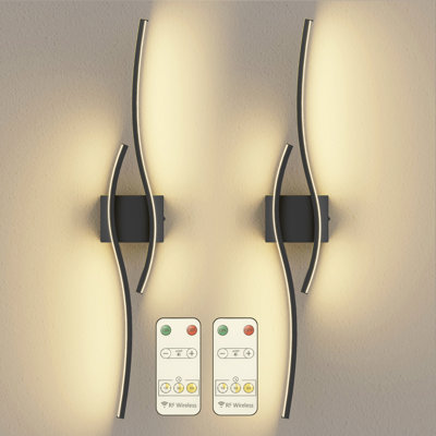 Luminaire mural à barre de bain 31,5 pouces à DEL avec gradateur et gradateur