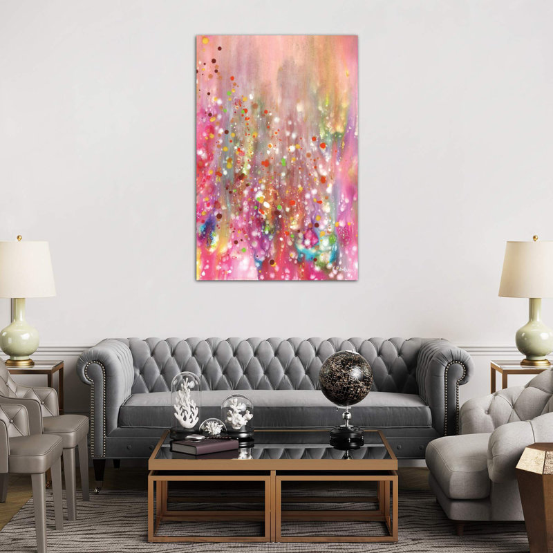 Autumn Falls - Wrapped Canvas Painting, 152.5 cm H x 101.5 cm W