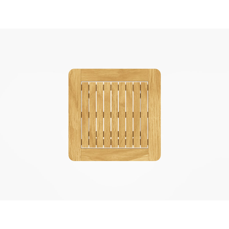 Foundations Outdoor Square Teak Side Table