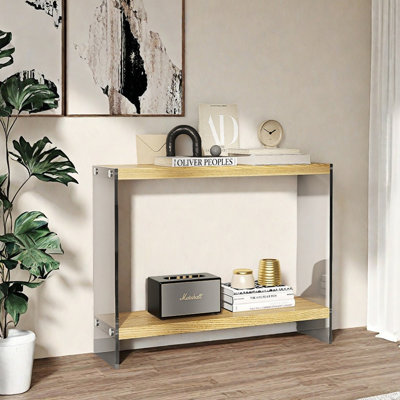 Scandinavian Style Solid Wood Console Table