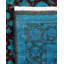 Tapis bleu noué à la main Weirsky - One-of-a-Kind Weirsky