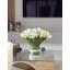 Calla Lilies In Vitra Hurricane Vase