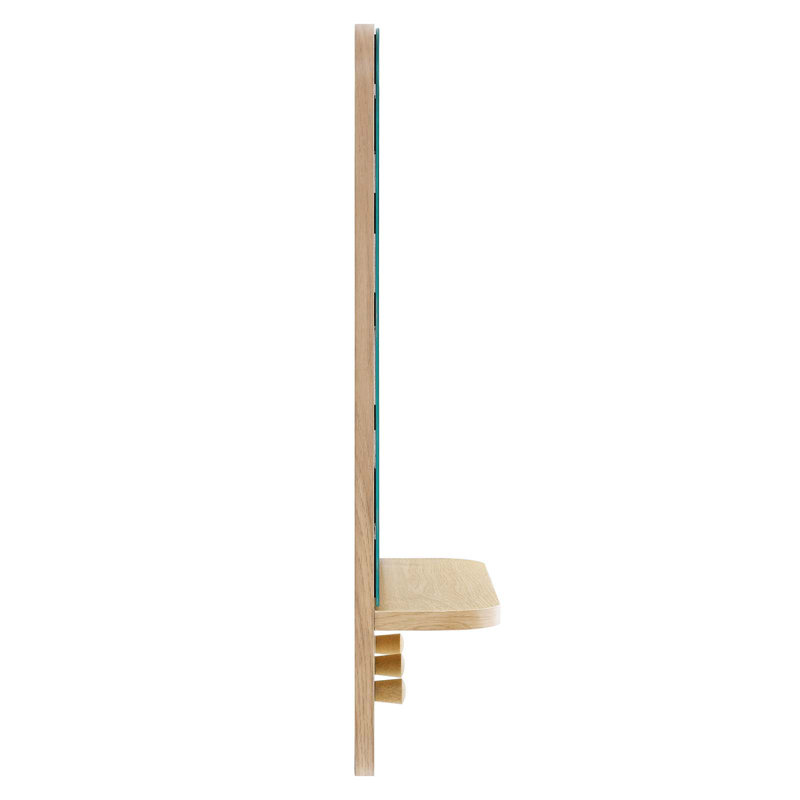 Modway Lumina Mirror, Oak