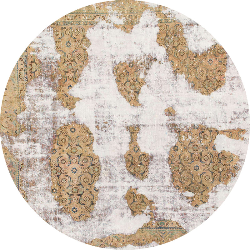 Tapis abstrait 840, Rond 5 pi