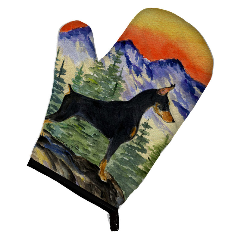 East Urban Home Polyester Oven Mitt Set