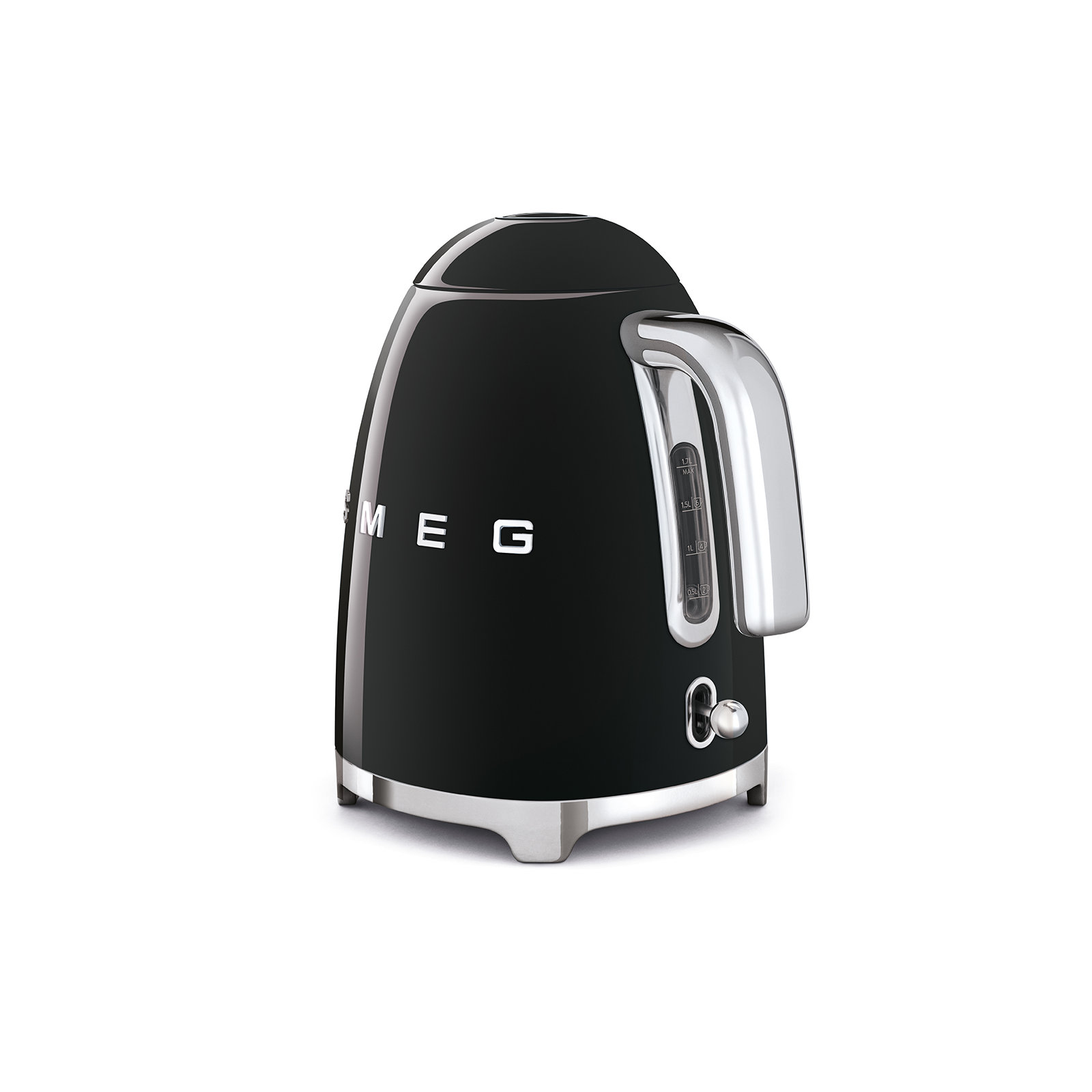 SMEG 50's Retro Style 7-Cup Electric Kettle, Black