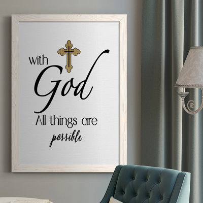 " All Things Possible Gold "