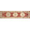 One-of-a-Kind Hand-Knotted 1960s 3'6" x 13'8" Runner Wool Area Rug in Red/Beige/Blue