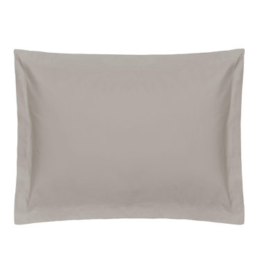 Plain Dye 400 TC Egyptian-Quality Cotton Oxford Pillowcase
