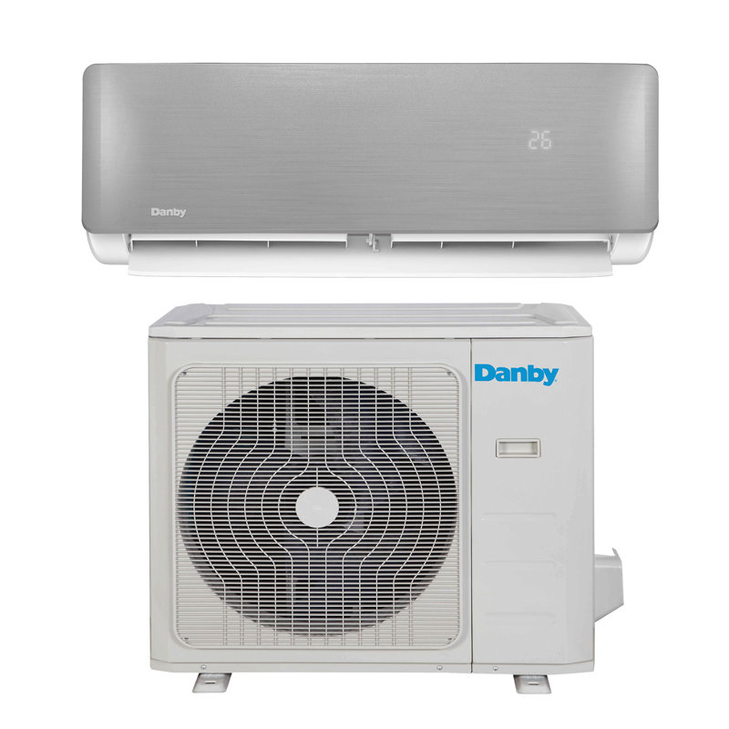 Danby 24000 BTU Ductless Mini Split Air Conditioner for 484 Square Feet with Heater and Remote Included
