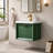 Draven 24'' Modern Wall-Mounted Single Bathroom Vanity with Ceramic Top-1824845734-1775564742