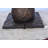 Gabriele Leaning mushroom bronze statue fountain -  Size: 18"L x 17"W x 24"H.