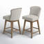 Tabouret de comptoir pivotant 26 po Azena-1425315257-1432902508