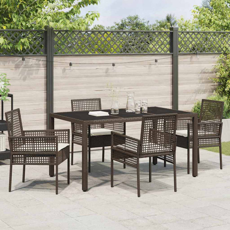 4 - Person Patio Dining Set Rectangular Table