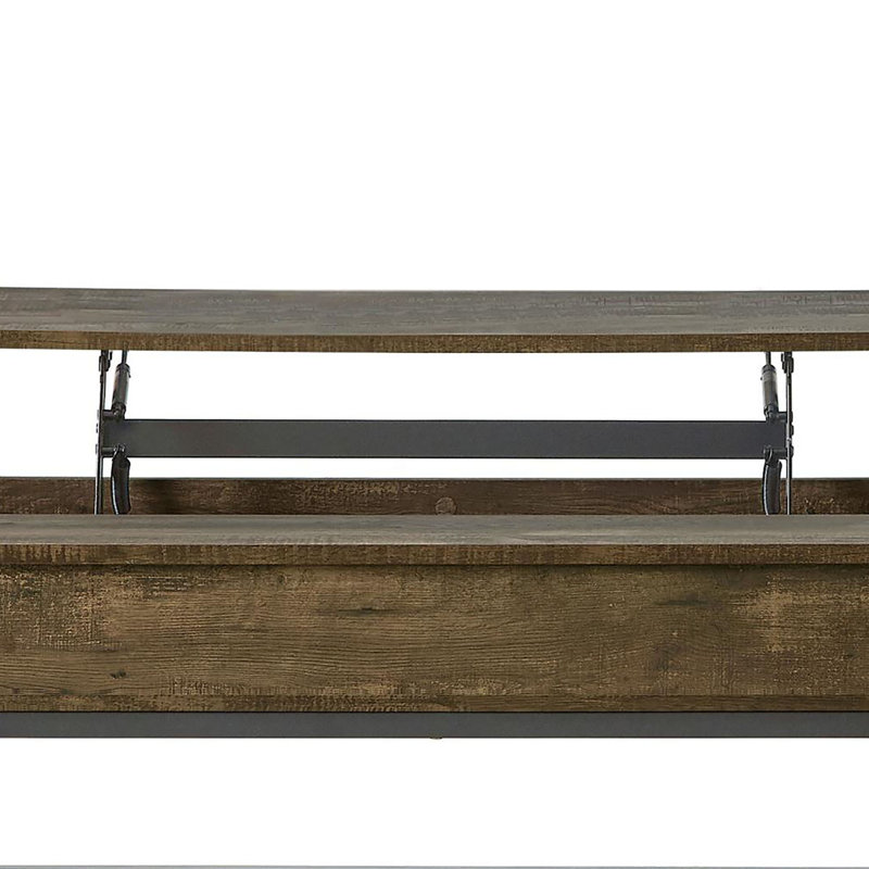 Table basse à plateau relevable