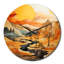 Horloge murale Cyane - Paysages-1868897841