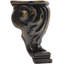 Pied à volute brûlé ILVE Range (laiton)-49716752