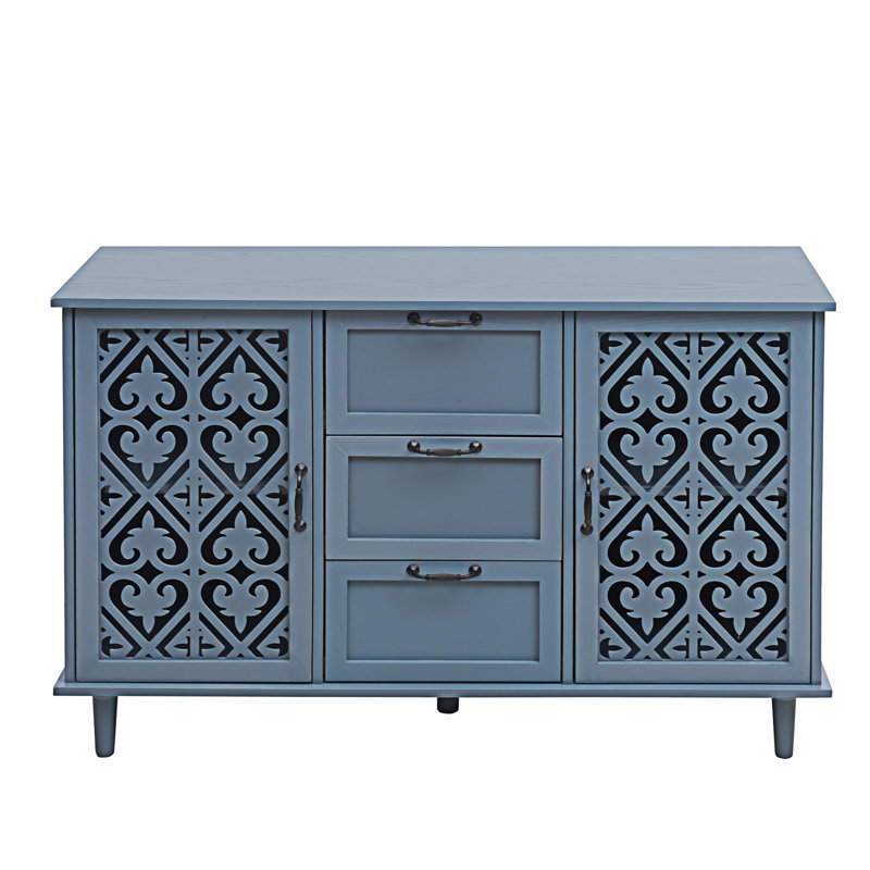 Armoire 2 tiroirs 2 portes