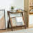 Rattan Small Coffee Table with Storage