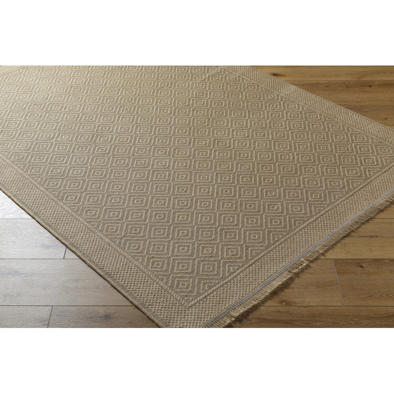 Kohlby Cottage Machine Washable Area Rug, Rectangle 5'2" x 7'