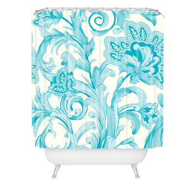Sabine Floral Shower Curtain