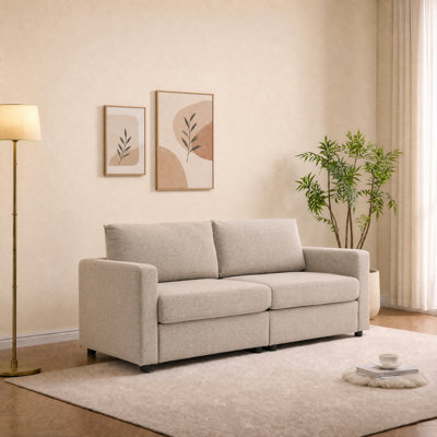 Wauseon 79.6"  Upholstered Sofa Chenille Modern Couch