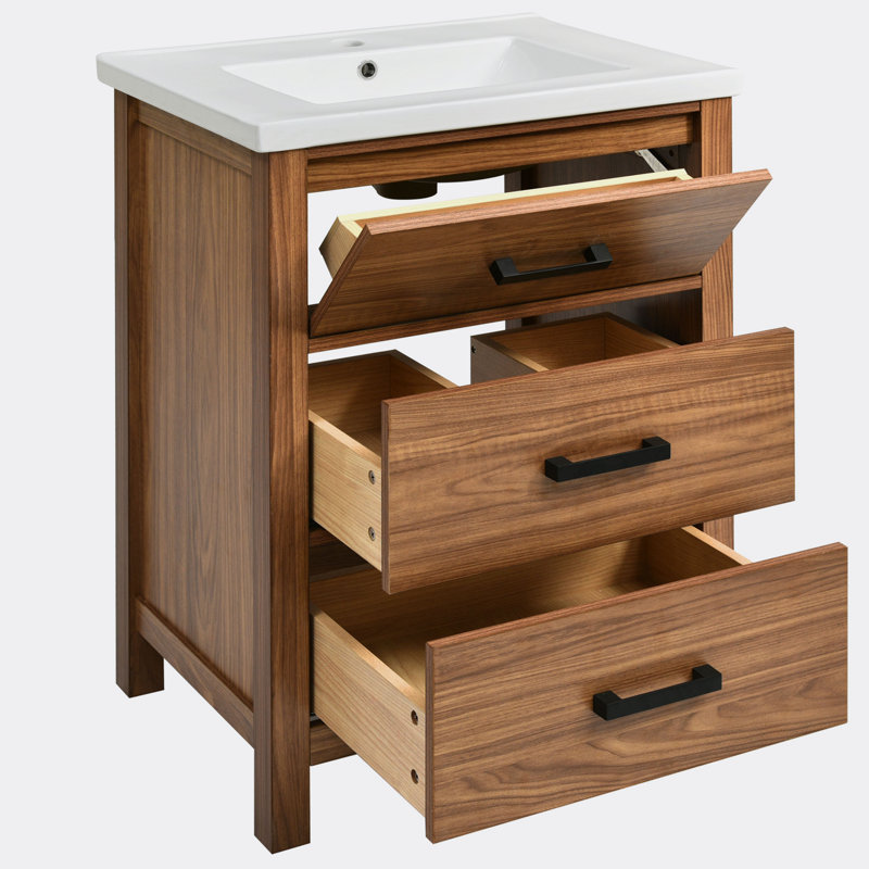Ensemble de meuble-lavabo simple 24 po Bryndee