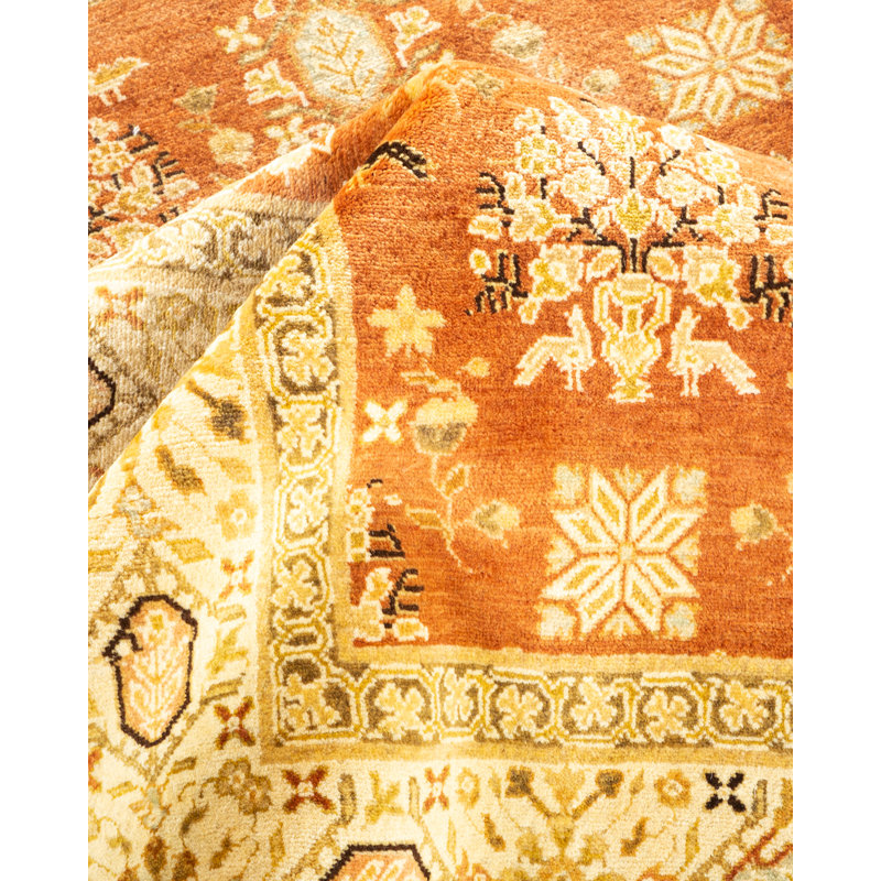 Classic One-of-a-Kind 8' 1" X 8' 9" Hand Knotted Area Rug