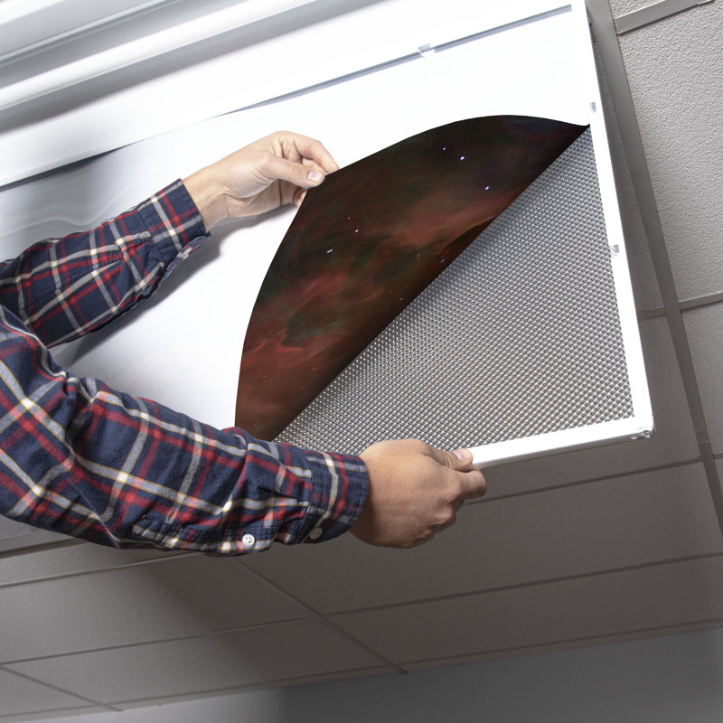 Astronomy Rectangle Fixture Component Ceiling Light