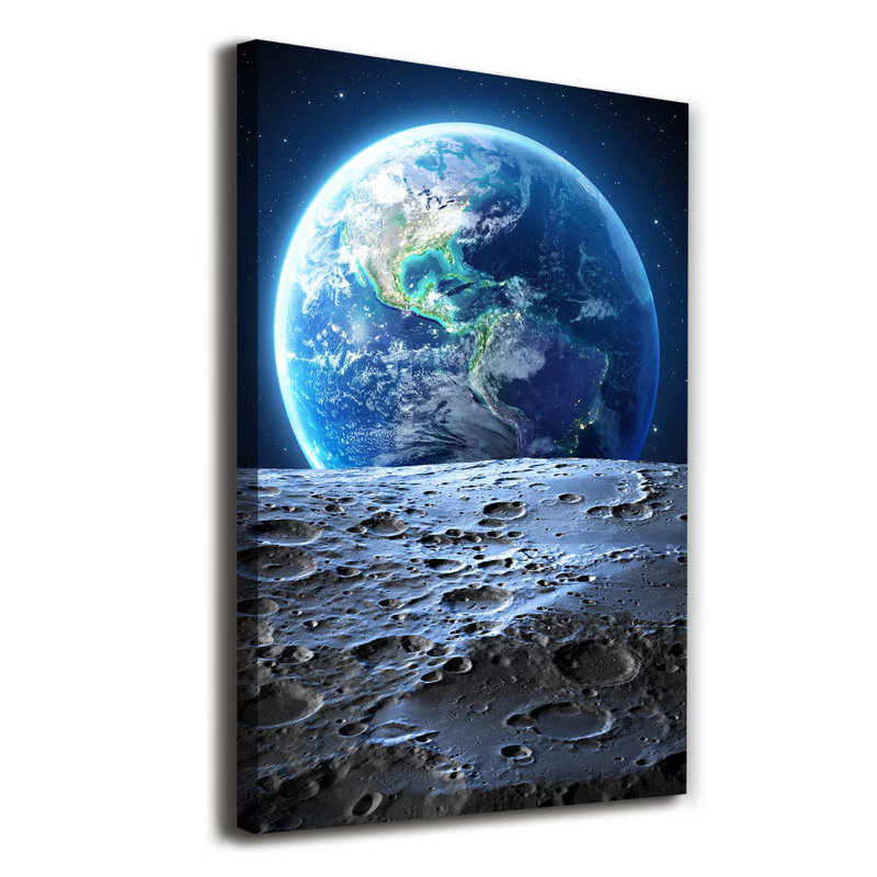 Planet Earth - Wrapped Canvas Print