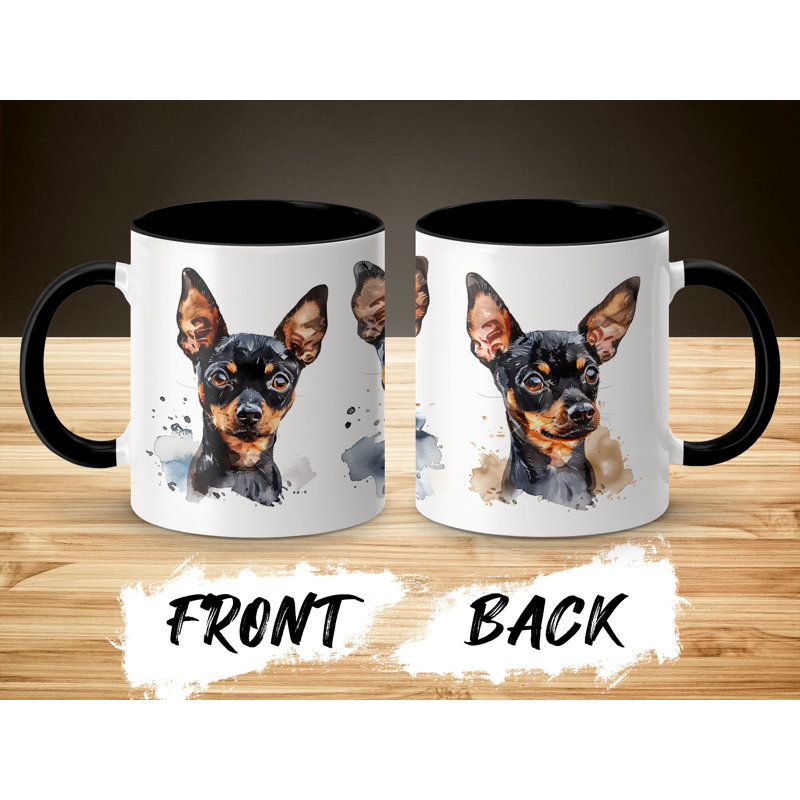 Ceramic Coffee Mug, 2, Black